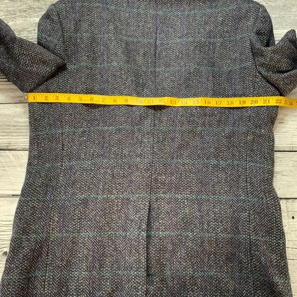 Vintage Tweed Wool Two Button Blazer Sport Coat - Picture 11 of 14